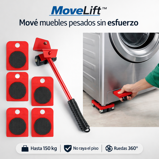MoveLift™ | Mové Muebles Pesados Sin Esfuerzo