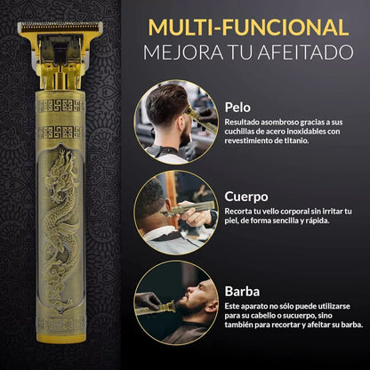 Máquina De Afeitar USB Barba/Cabello Portátil