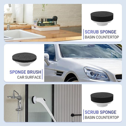 CEPILLO ª Clean Master ª ELECTRICO RECARGABLE con MANGO EXTENSOR
