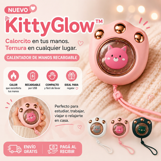 (SOLO POR HOY 2X1) KittyGlow™ Adorable Calentador de Mano