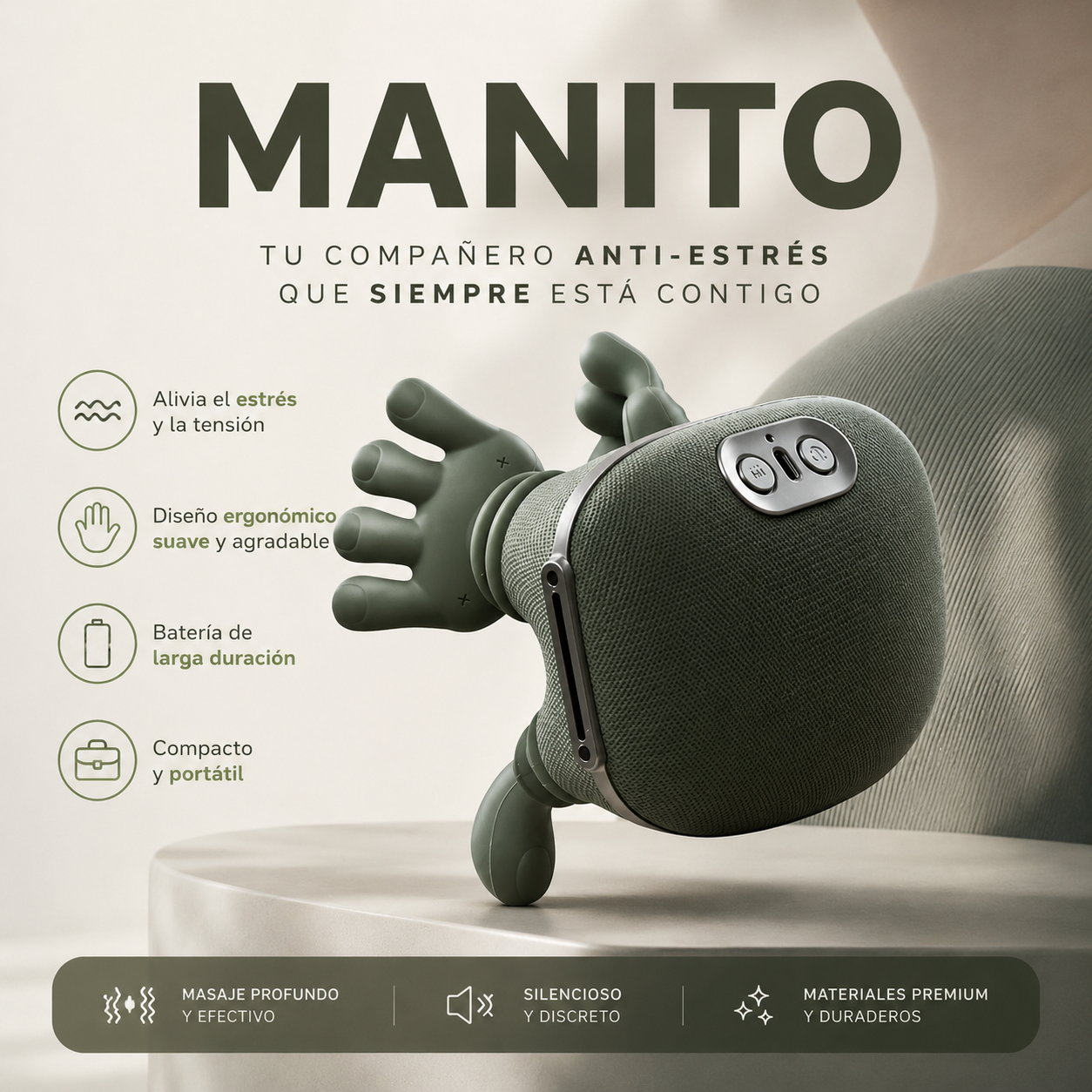 Masajeador-MANITOS ANTIESTRES-Sentí el alivio