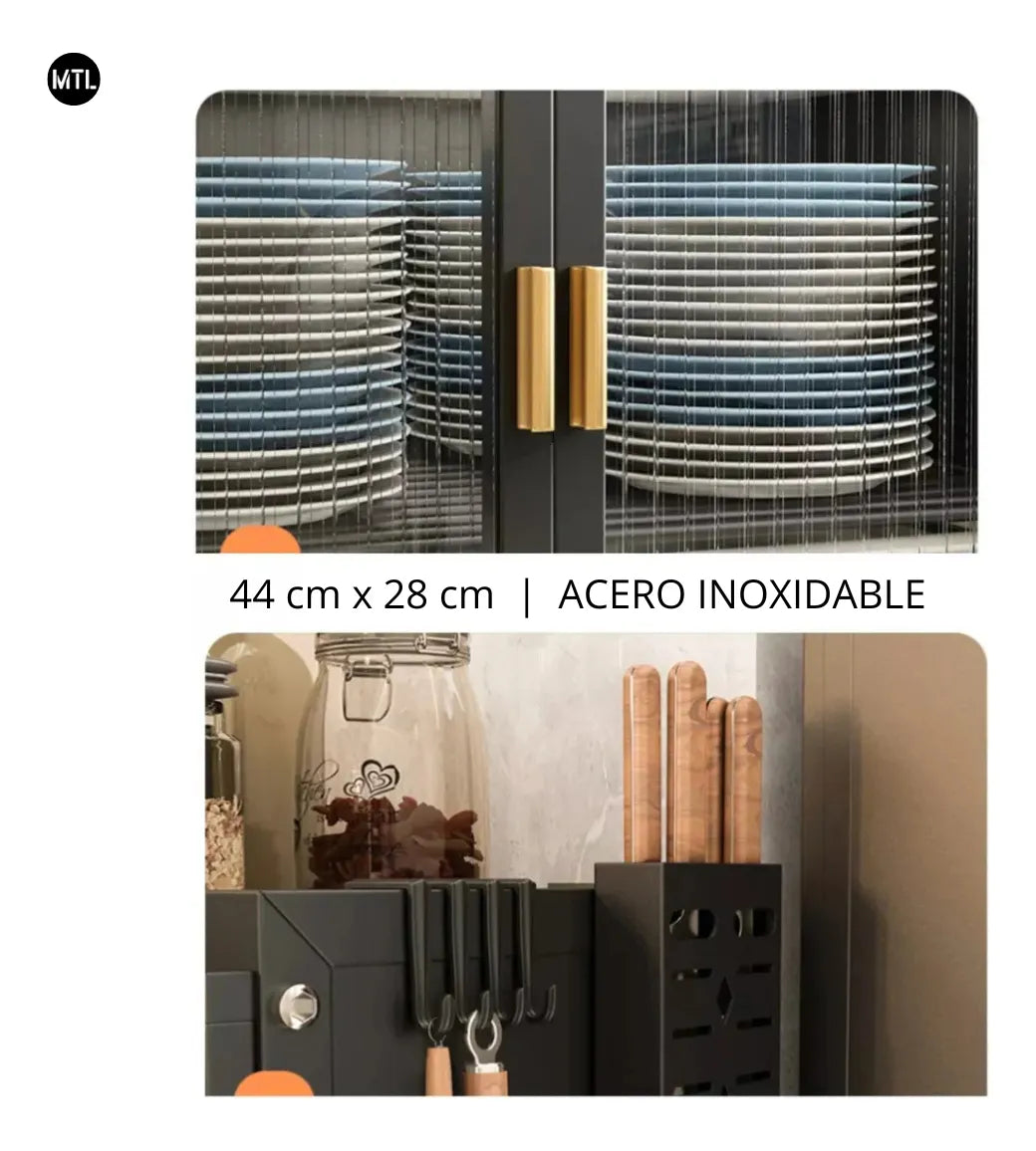 OrdenMax™- Escurridor- Organizador Estante PREMIUM