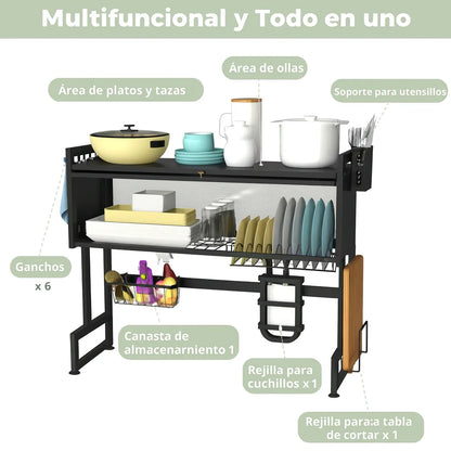 EscuMax™ Escurridor Organizador Premium