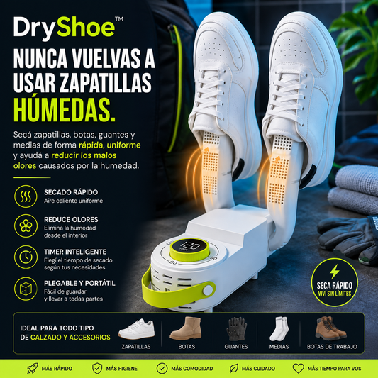 DryShoe™ | Secador Inteligente Multifunción