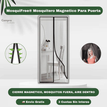MosquiFree® Persiana Mosquitero Magnética